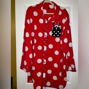 Womens plus size mini mouse night gown